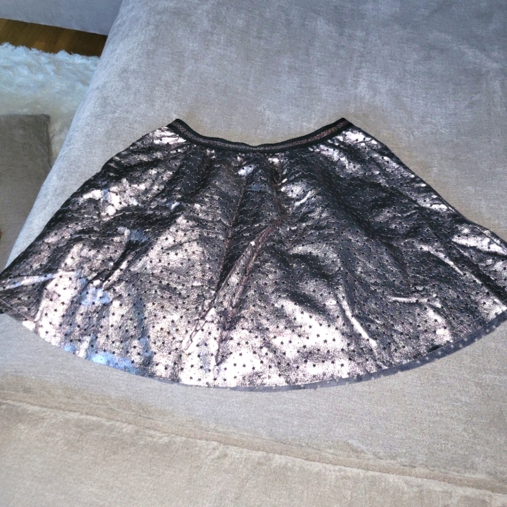 BNWOT Kids leather skirt Sz Medium